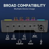 Gaming Audio Mixer met XLR: 34% Korting
