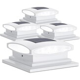 Zonne paalkap verlichting (4 stuks) - 58% korting