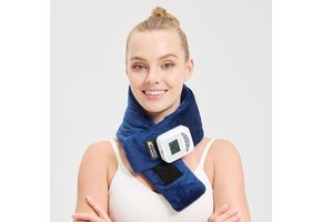 Draadloze Nekverwarmer met Massage - Pijnverlichting & 46% Korting