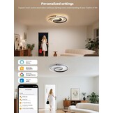 Dimbaar LED Plafondlamp (32W, Ø 40 cm) - Smart Home Control