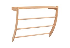 Handdoekenrek Massief Walnotenhout - 60x25,5x49 cm - 45% Korting