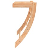 Handdoekenrek van Massief Walnotenhout - 60x25,5x49 cm (33% Korting)
