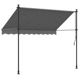 Uittrekbare Luifel 250x150 cm Antraciet - 34% Korting