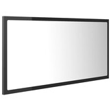 Badkamerspiegel LED Hoogglans Grijs 90x37cm | -34%