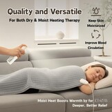 XXL Elektrisch Warmtekussen 100x50 cm met 10 Warmtestanden | 34% Korting