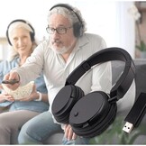 Draadloze TV Headset Bluetooth 5.3 met USB-zender - 32% Korting