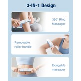 Anti-cellulitis Massageapparaat - Huidversteviging Dijen & Billen - Blauw