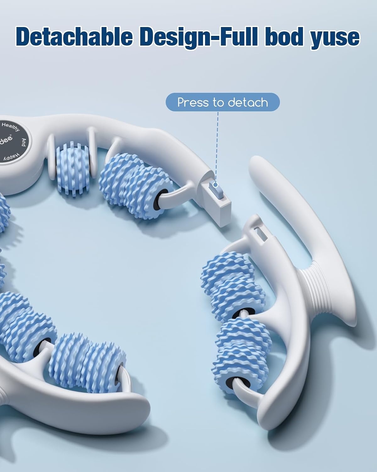 Anti-cellulitis Massageapparaat - Huidversteviging Dijen & Billen - Blauw