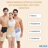 Verstelbare Stomariem met Binnenzak - Maat L (96-109 cm) - 59% Korting