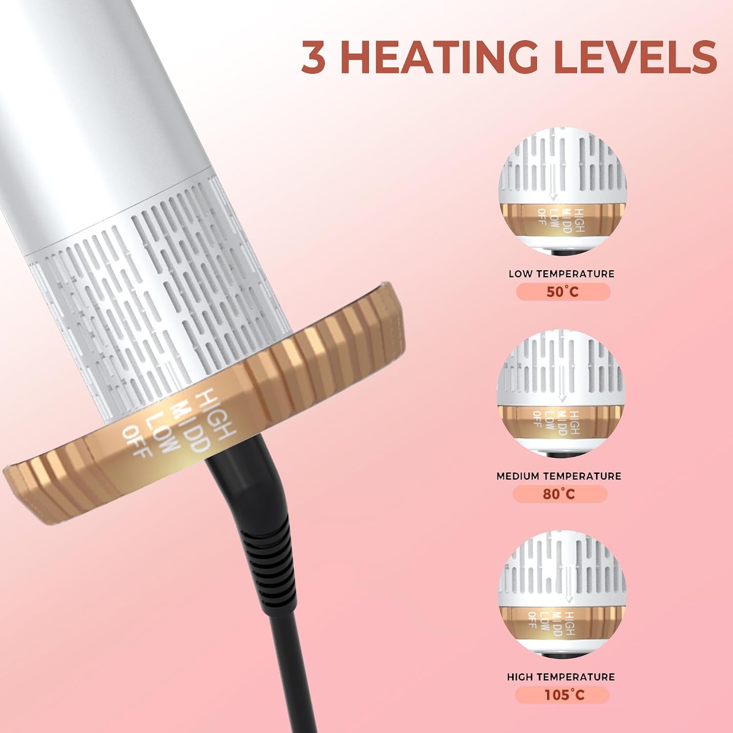 6-in-1 Heteluchtborstel Air Styler 1000W - 34% Korting