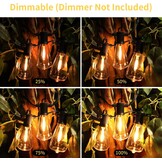 Lichtsnoer Buiten & Binnen 45m - 63 LED Lampen Warmwit - 34% Korting!