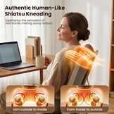 Elektrisch Nek- & Rugmassageapparaat EZBack-R Shiatsu met Korting