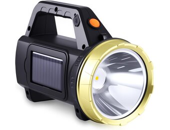Oplaadbare LED Zaklamp Zoeklicht - 32% Korting!