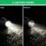 Oplaadbare LED Zaklamp Zoeklicht | 43% Korting