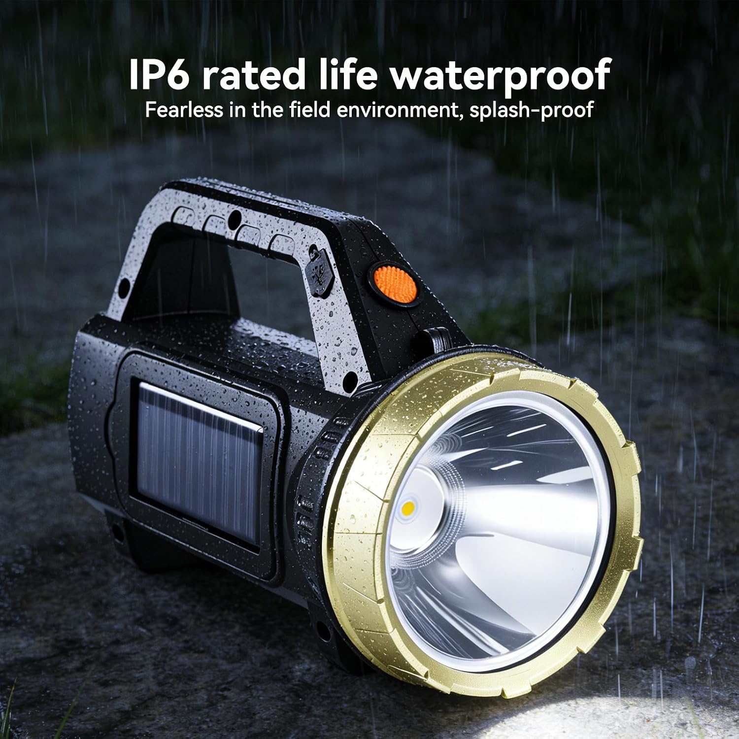Oplaadbare LED Zaklamp Zoeklicht | 43% Korting