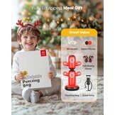 Staande Bokszak Kinderen 6-14 Jaar | 360° Draaibaar | 64 Inch | Incl. Handschoenen & Pomp | 33% Korting