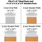 4x Zonnepaalverlichting Wit 2-kleuren LED 15lm IP44 - 58% Korting