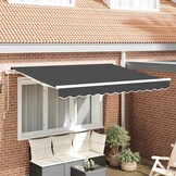 vidaXL Vervangingsdoek Zonnescherm Antraciet (57% Korting!)