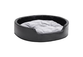 Luxe Hondenmand 79x70x19 cm - Zwart/Grijs - 46% Korting!