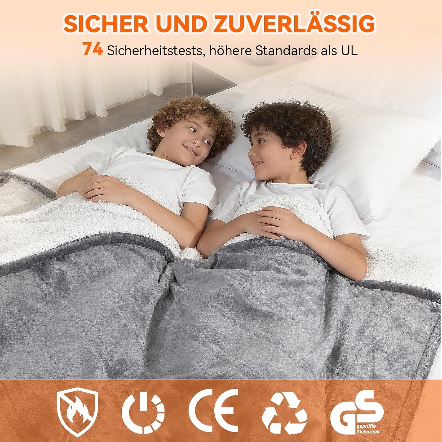 Elektrische deken 180x150 cm Flanel - 33% Korting!