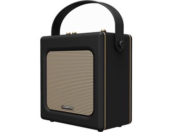 Retro Bluetooth Speaker 20W Goud/Zwart - 29% Korting