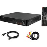 Regiovrije DVD-speler met 1080p Upscaling & USB - 34% Korting