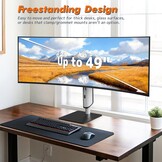 Monitorstandaard Vrijstaand 17-49" VESA 75/100mm - 34% Korting!