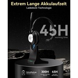 Draadloze Headset met AI-Ruisonderdrukking & Oplaadstation - 34% Korting