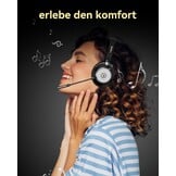 Draadloze Headset met AI-Ruisonderdrukking & Oplaadstation - 34% Korting