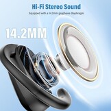 Open-Ear Sport Koptelefoon: 58u Speeltijd, Bluetooth 5.4, IPX7 (Zwart) - 28% Korting!
