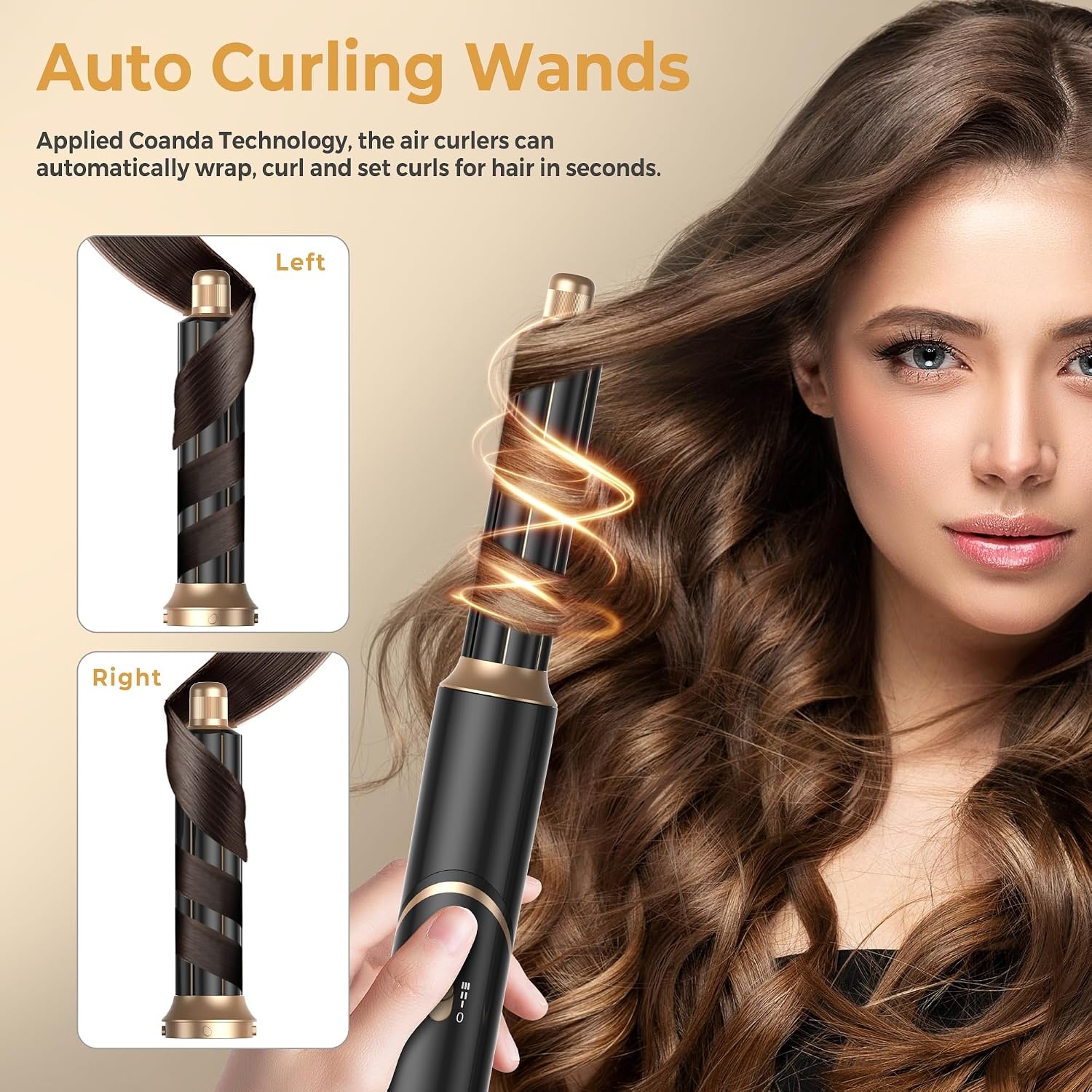 5-in-1 Heteluchtborstel Styler - Zwart, 46% Korting