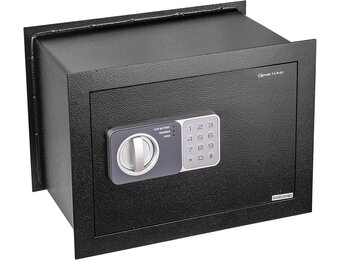 Elektronische Wandkluis Zwart Medium - 34% Korting