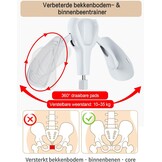 Bekkenbodemtrainer met 58% Korting - Verstelbare Weerstand Dijbeen & Heup