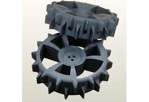 Off-road Wielen voor Bosch Robotmaaier (2 stuks, Zwart PLA) - 46% Korting