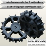 Off-road Wielen voor Bosch Robotmaaier (2 stuks, Zwart PLA) - 46% Korting