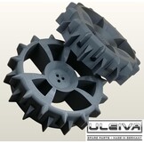 Off-road Wielen voor Bosch Robotmaaier (2 stuks, Zwart PLA) - 46% Korting