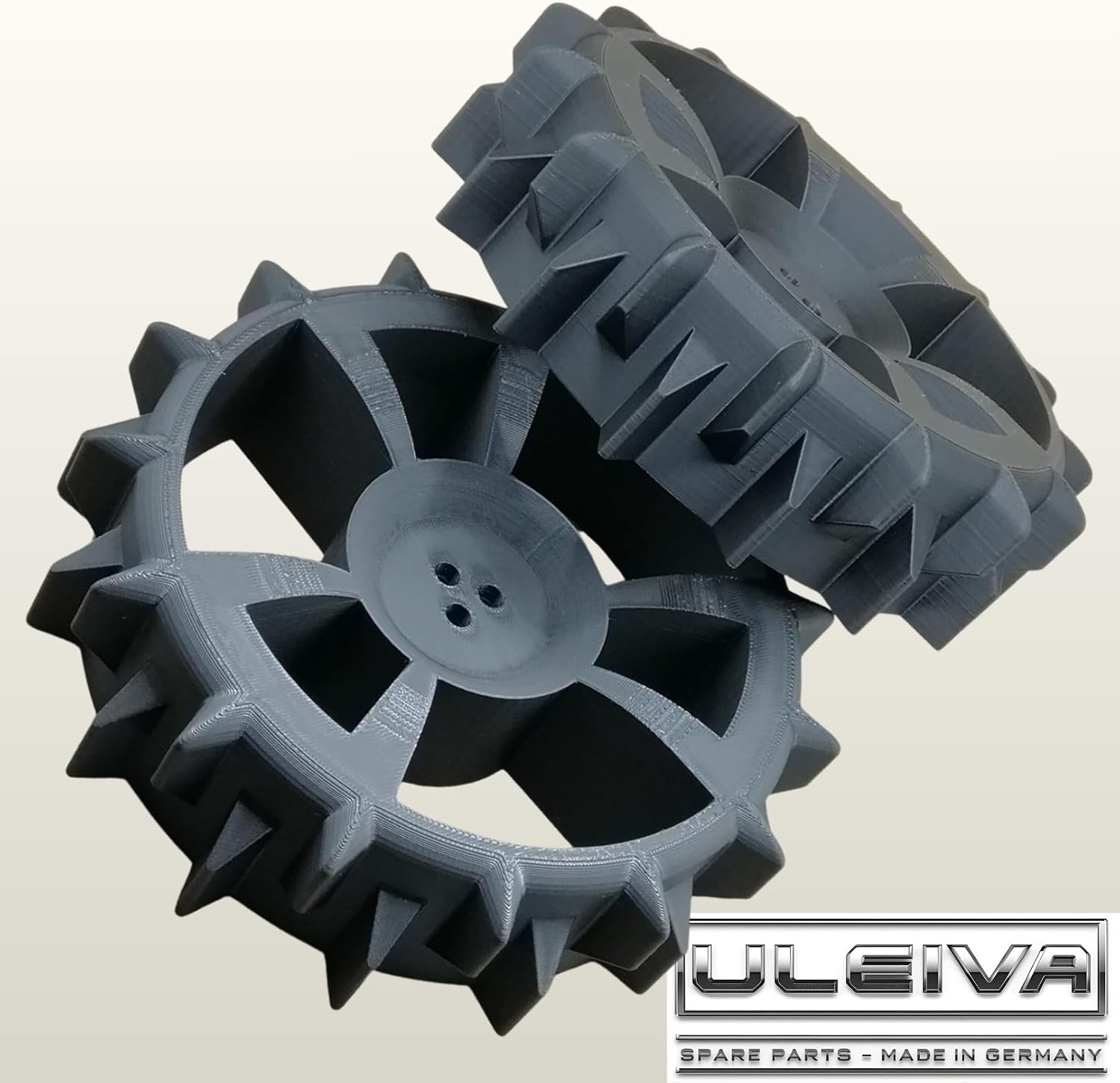 Off-road Wielen voor Bosch Robotmaaier (2 stuks, Zwart PLA) - 46% Korting