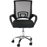 Ergonomische Bureaustoel Zwart Mesh met Korting - 34%