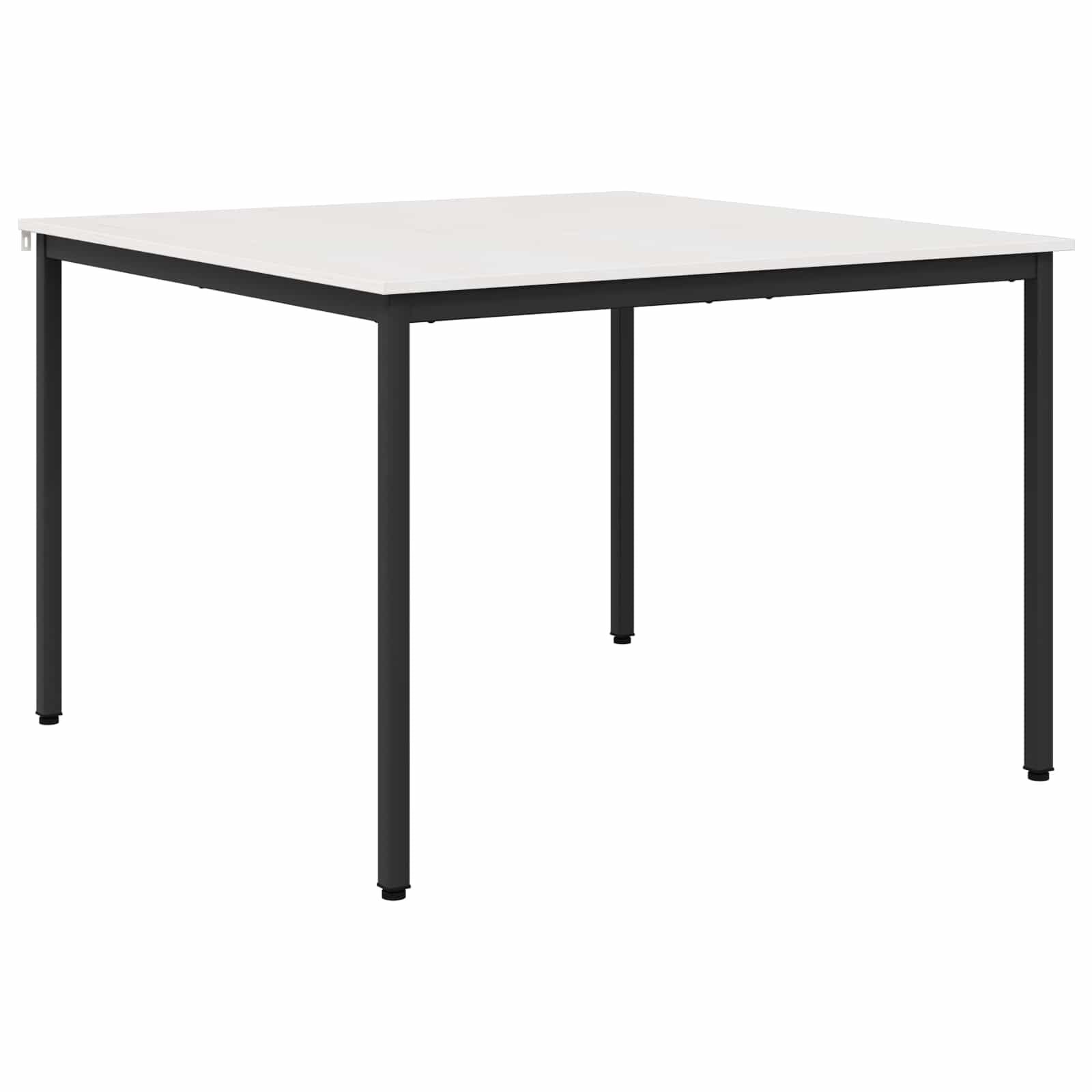 vidaXL Eettafel Wit 110x110cm - Massief Grenenhout (34% Korting)