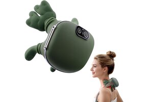 Draadloos Nekmassageapparaat met Warmte - 47% Korting