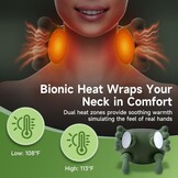 Draadloos Nekmassageapparaat met Warmte - 61% Korting