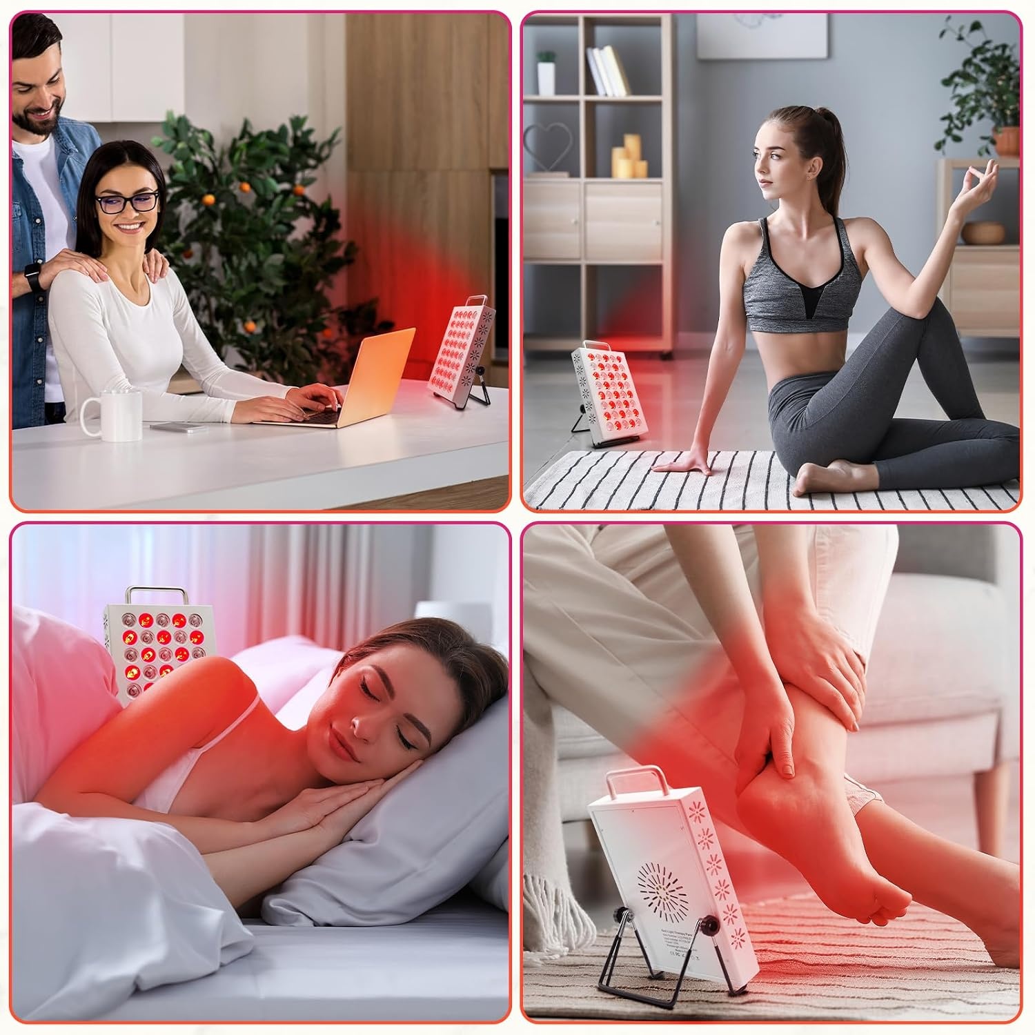 Roodlichtpaneel Therapie: 36W Dual-Wave voor Lichaam & Gezicht - 34% Korting