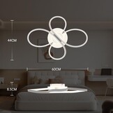 Dimbare LED Plafondlamp Bloemendesign 42W met Afstandsbediening - 34% Korting