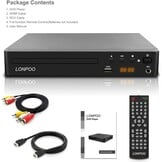 Regiovrije DVD-speler: CD, 1080p, HDMI & USB - 34% Korting