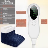 Elektrische Voetenwarmer - 10 Temperatuurstanden | 33% Korting
