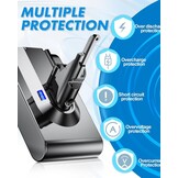 Accu voor Dyson V8 (SV10) + 2 Filters - 33% Korting