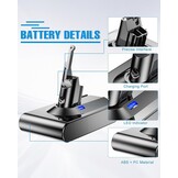 Accu voor Dyson V8 stofzuiger (33% korting)