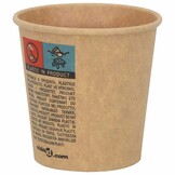 VidaXL Papieren Koffiebekers 1000 Stuks Bruin - 100ml - 55% Korting