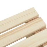 vidaXL Voetenbank Massief Vurenhout - 34% Korting!