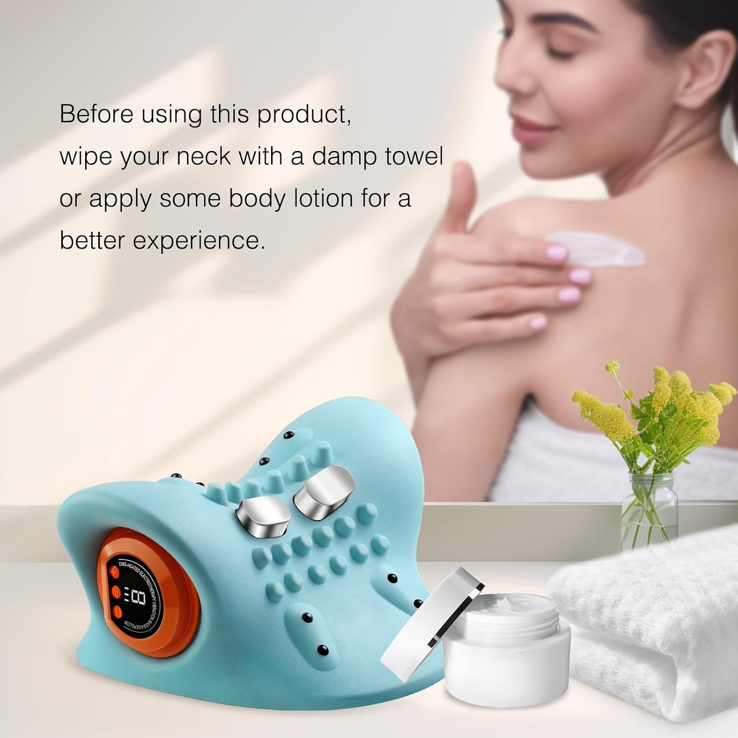 Elektrisch Nek- & Schoudermassageapparaat met Warmte - 59% Korting!